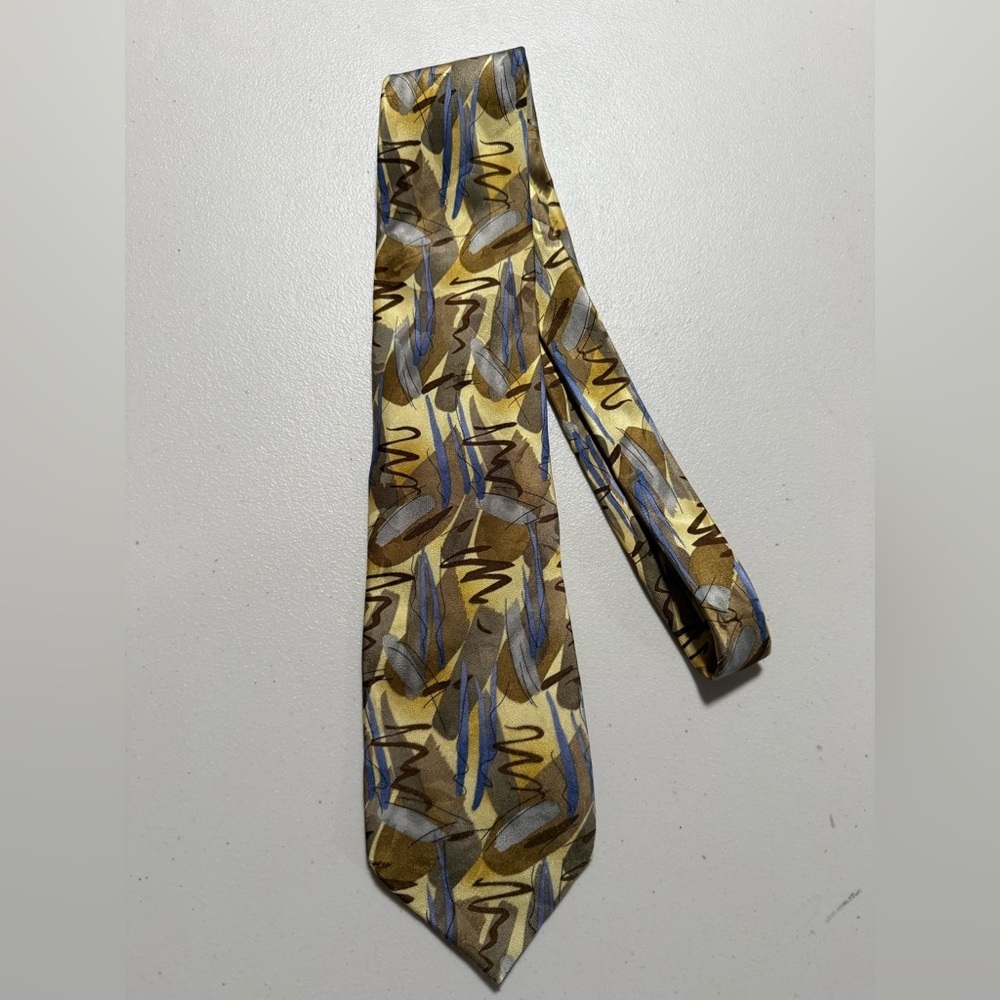 Cyclops Rock Jerry Garcia Collection Neck Tie 100% Silk Abstract Wearable Art